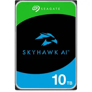 Seagate 10TB SkyHawk AI 7200 rpm SATA III 3.5" Internal Surveillance HDD