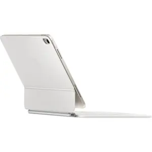 Apple Magic Keyboard MDFV4 for 11 Inch iPad Air M3, US English, Glass Touchpad, 14-Key Function Row, Floating Cantilever Design, Foldable Case, USB-C Pass-Through Charging