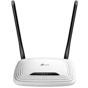 TP-Link TL-WR841N Wireless N Router, N300 2.4GHz 300Mbps, 2 Fixed Antennas