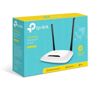 TP-Link TL-WR841N Wireless N Router, N300 2.4GHz 300Mbps, 2 Fixed Antennas