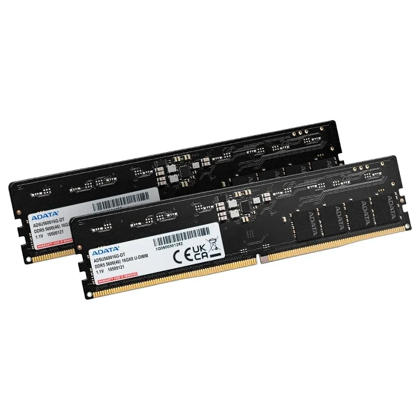 ADATA 8GB DDR5-5600 U-DIMM Memory Module, 8GB DDR5-5600MHz