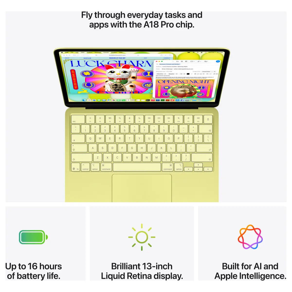 Apple MacBook Neo 13, Apple A18 Pro 6-Core, 8GB RAM 256GB SSD, 13in 2408x1506 Liquid Retina, macOS with Apple Intelligence, Blush