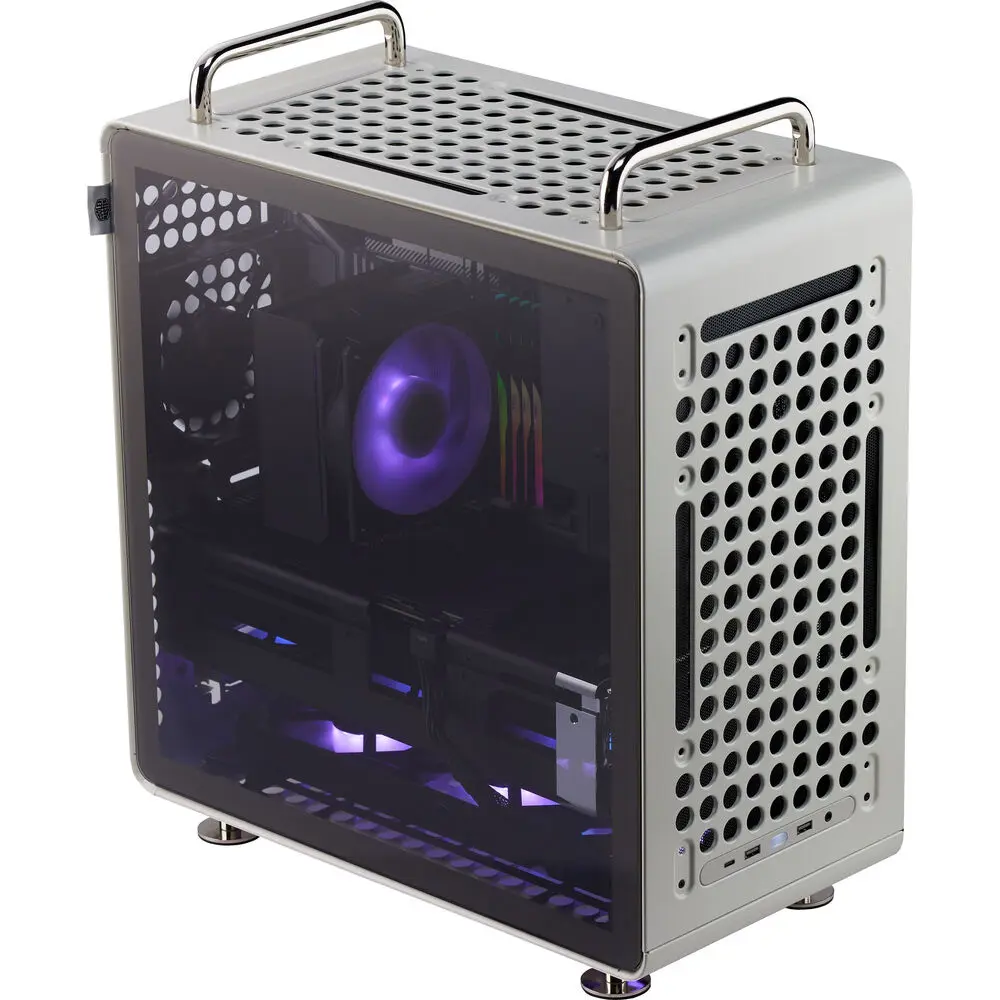 Cooler Master QUBE 540 High-Airflow ATX Mid-Tower Case, Moonstone