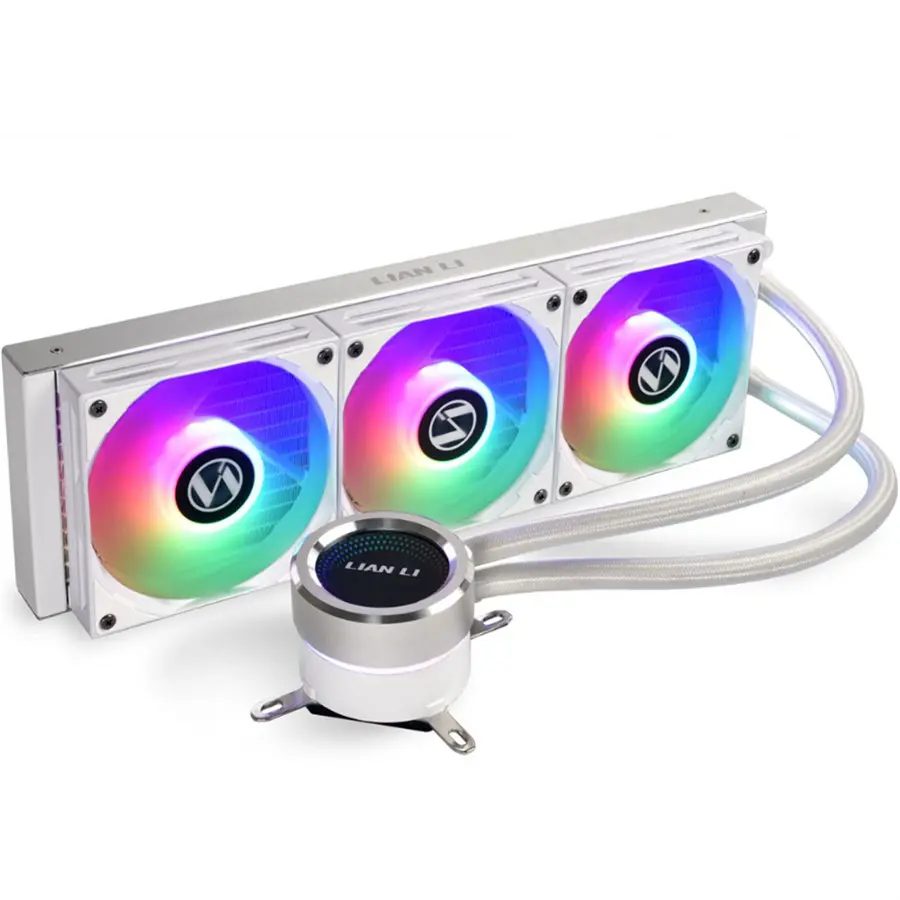 LIAN LI Galahad AIO 360 RGB White Closed Loop All-in-one Liquid