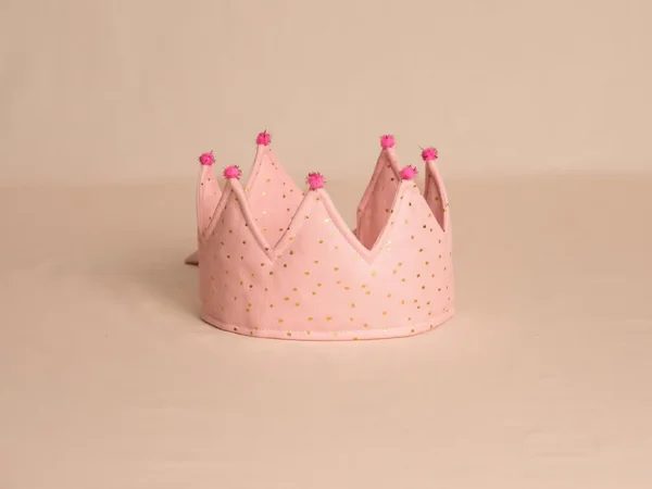 Handcrafted Fabric Crown 