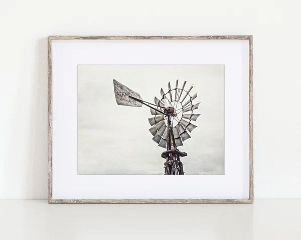 Barn Windmill a Fine Art by Alpha