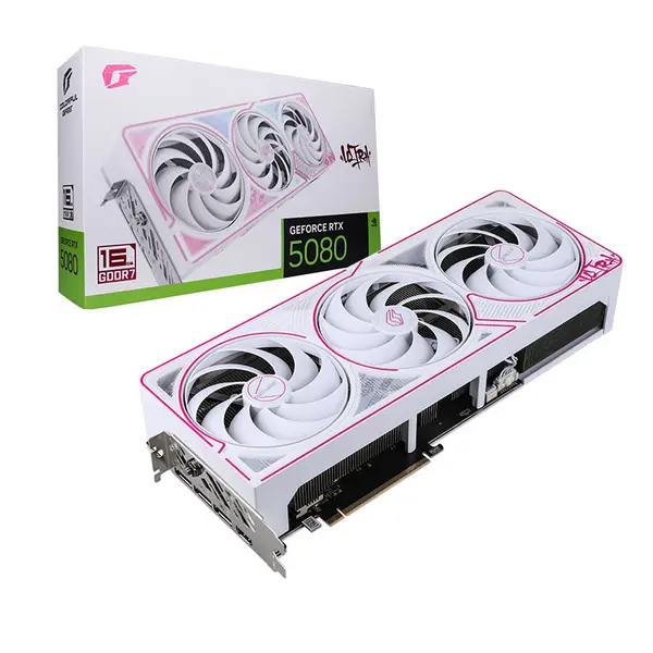 Colorful iGame GeForce RTX 5080 Ultra W OC 16GB GDDR7 — Blackwell | White Flagship | 10752 CUDA | 960 GB/s 