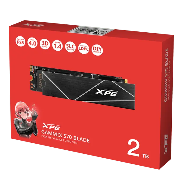addlink S70 Lite 2TB NVMe Gen3x4 M.2 SSD | Starship Computers