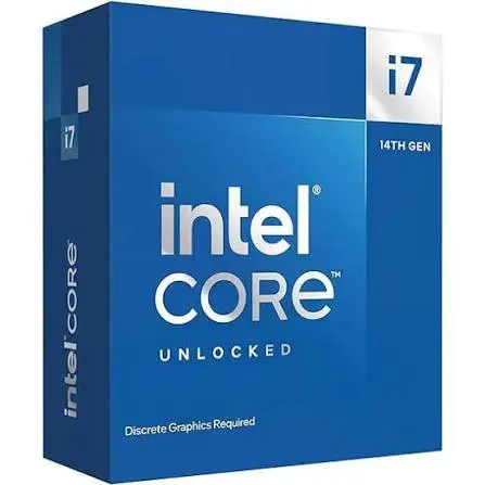 Intel Core i7-14700KF Desktop Processor (LGA1700 Socket, 20-Core, 5.6 GHz Boost, Unlocked)