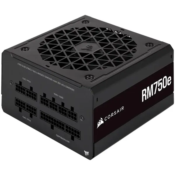 Corsair RM750e Fully Modular ATX PSU (UK) - 750W, 80 PLUS Gold, Low-Noise