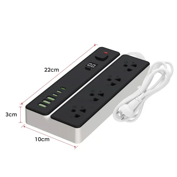 Clopal CP-115U 24H Timer Extension 2500W Power Strip (2M Cable)