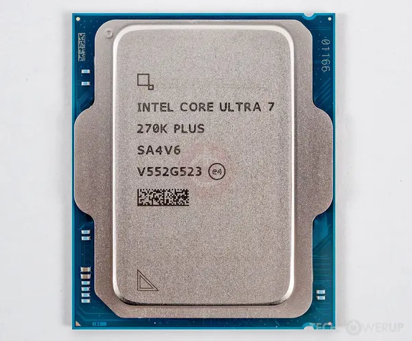 Intel Core Ultra 7 270K Plus Desktop Processor (LGA1851 Socket, 24-Core, 5.5 GHz Boost, Unlocked)  
