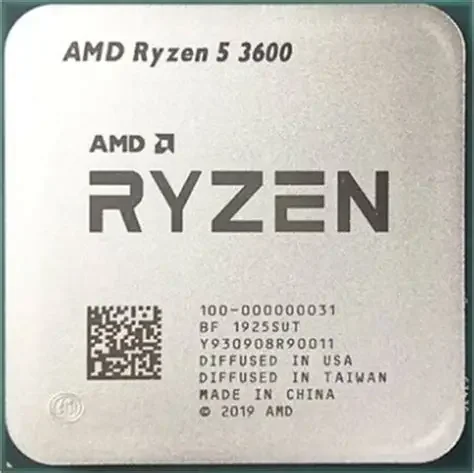 AMD Ryzen 5 3600 Desktop Processor | 6 Cores / 12 Threads, 4.2 GHz Max Boost, PCIe 4.0, Socket AM4, 65W TDP & Wraith Stealth Cooler