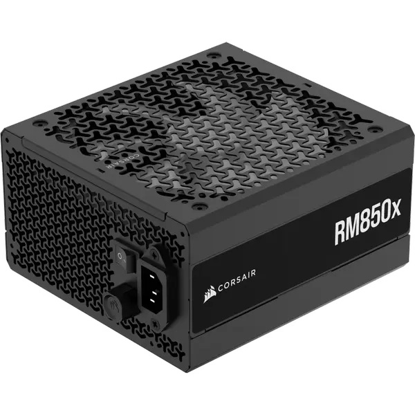 CORSAIR RMx Series RM850x 850W Fully Modular ATX Power Supply (UK Plug) | Cybenetics Gold Certified, ATX 3.1 & PCIe 5.1 Native Support, Zero RPM Mode & 100% Japanese Capacitors