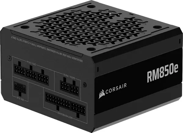 Corsair RM850e Fully Modular Low-Noise ATX PSU (UK) - 850W, 80 PLUS Gold