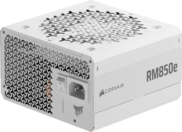 Corsair RM850e Fully Modular ATX PSU - White (UK), 850W, 80 PLUS Gold
