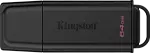 Kingston 64GB DataTraveler Exodia G2 USB 3.2 Gen 1 Flash Drive (Timeless Black) | Model: DTXG2/64GB, High-Speed USB 3.2 Type-A, Streamlined Snap-On Cap Design, Compact Keyring Loop & Multi-OS Compatibility