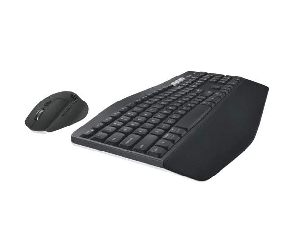 Logitech MK850 Performance Wireless Keyboard and Mouse Combo | Model: MK850 (920-008227), Full-Size Curved Keyboard with Cushioned Palm Rest & Multi-Device Easy-Switch