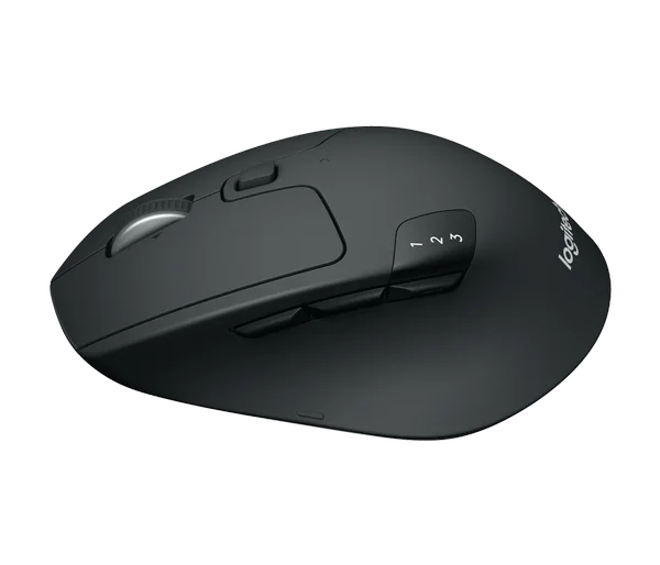 Logitech M720 Triathlon Multi-Device Wireless Mouse (Black)