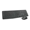 Logitech MK235 Wireless Keyboard and Mouse Combo (Charcoal Grey)