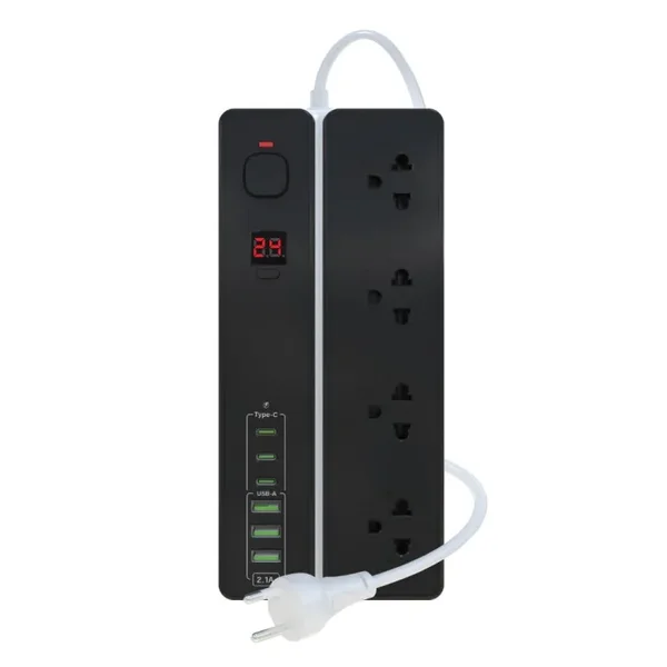 Clopal CP-115U 24H Timer Extension 2500W Power Strip (2M Cable)