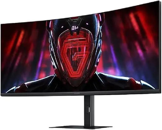 Xiaomi G34WQi 34" Ultrawide WQHD Curved 180Hz Gaming Monitor – C34WQBA-RGGL (3440×1440 / 1500R Curvature / 21:9 Aspect Ratio / 1ms MPRT / AMD FreeSync Premium / 95% DCI-P3 & 100% sRGB / ΔE<2 / Tilt-Adjustable Stand)