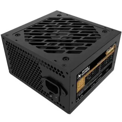 Super Flower Zillion DB 750W 80 PLUS Bronze Non-Modular Power Supply – SF-750Z12DB (DC-to-DC Platform / 105°C Taiwanese Main Capacitor / 120mm Silent Fan / Stealth Black Flat Ribbon Cables / 62.5A Single +12V Rail / Full Protection Suite)