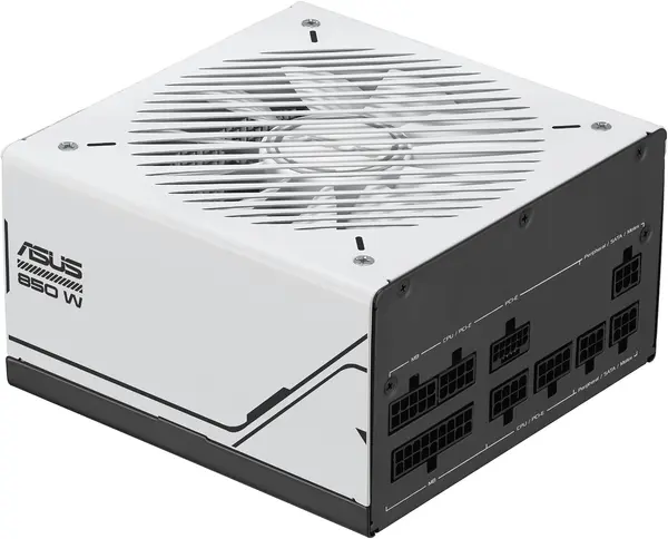 ASUS Prime 850W Gold Power Supply Unit | Fully Modular, ATX 3.1 & PCIe 5.1 Certified, Native 12V-2x6 Cable, Dual Ball Fan Bearings & 80 PLUS Gold Certification