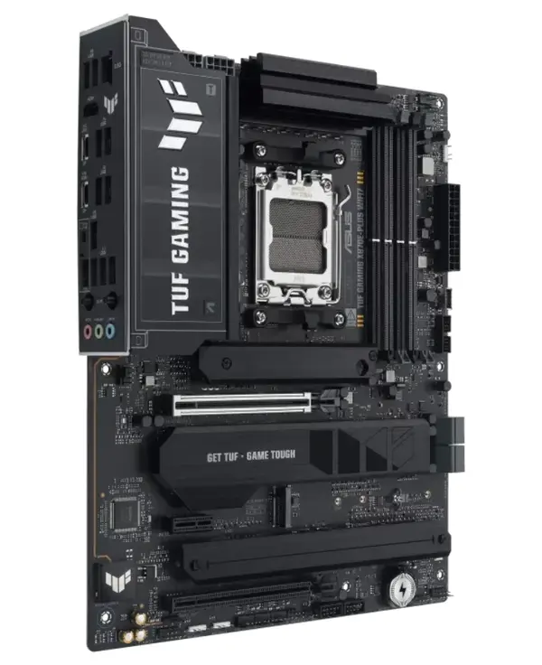 ASUS TUF GAMING X870E-PLUS WIFI7 AMD AM5 ATX Motherboard | PCIe 5.0, Wi-Fi 7 & 16+2+1 DrMOS Power