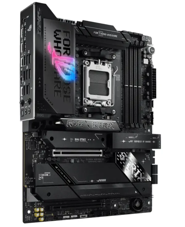 ASUS ROG STRIX X870E-E GAMING WIFI AMD AM5 ATX Motherboard | PCIe 5.0, Wi-Fi 7 & 18+2+2 DrMOS Power