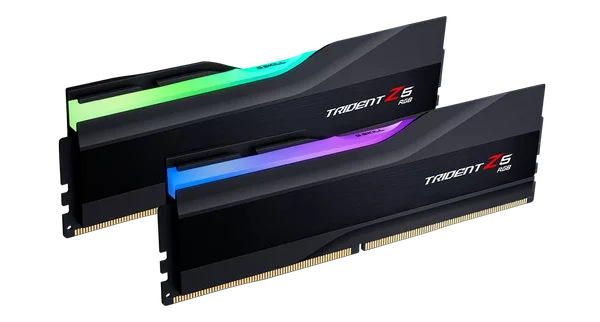 G.SKILL Trident Z5 RGB 32GB (2x16GB) DDR5 6000MHz CL30 RAM – Black (F5-6000J3040F16GX2-TZ5RK)