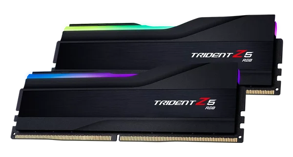 G.SKILL Trident Z5 RGB 32GB (2x16GB) DDR5 6000MHz CL30 RAM – Black (F5-6000J3040F16GX2-TZ5RK)