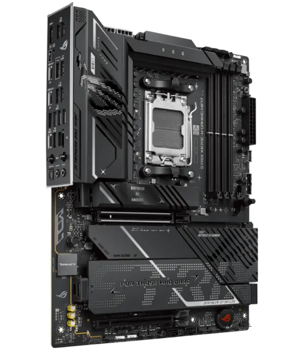 ASUS ROG STRIX X870E-H GAMING WIFI7 AMD AM5 ATX Motherboard | PCIe 5.0, Wi-Fi 7 & 16+2+1 DrMOS Power