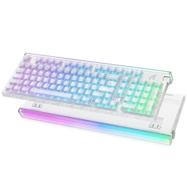 Attack Shark R98HE 98-Key Magnetic Gaming Keyboard – Ice Ninja (Ice Shark Magnetic Switches)