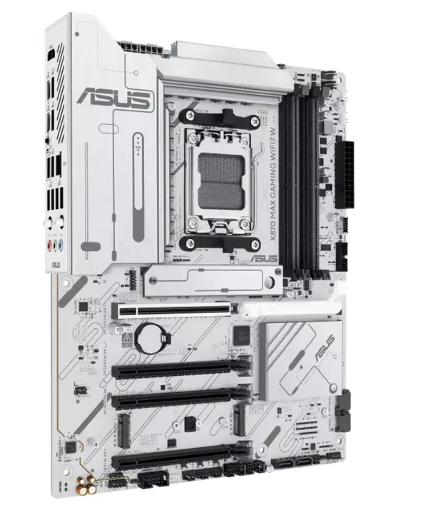 ASUS X870 MAX GAMING WIFI7 AMD AM5 ATX Motherboard | PCIe 5.0, Wi-Fi 7 & USB4 40Gbps