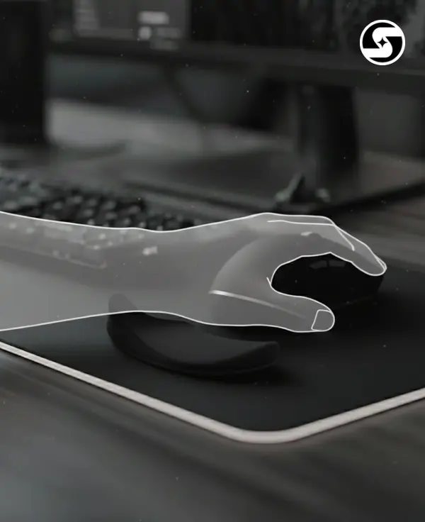 Starship Ergonomic Gliding Mouse Wrist Rest