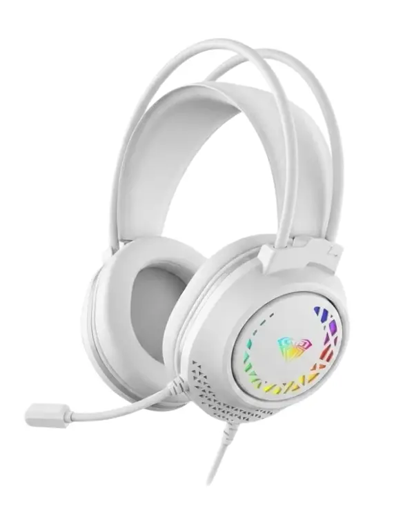 AULA S611 USB Wired Gaming Headset with RGB Lighting