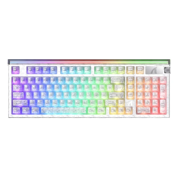 Attack Shark R98HE 98-Key Magnetic Gaming Keyboard – Ice Ninja (Ice Shark Magnetic Switches)