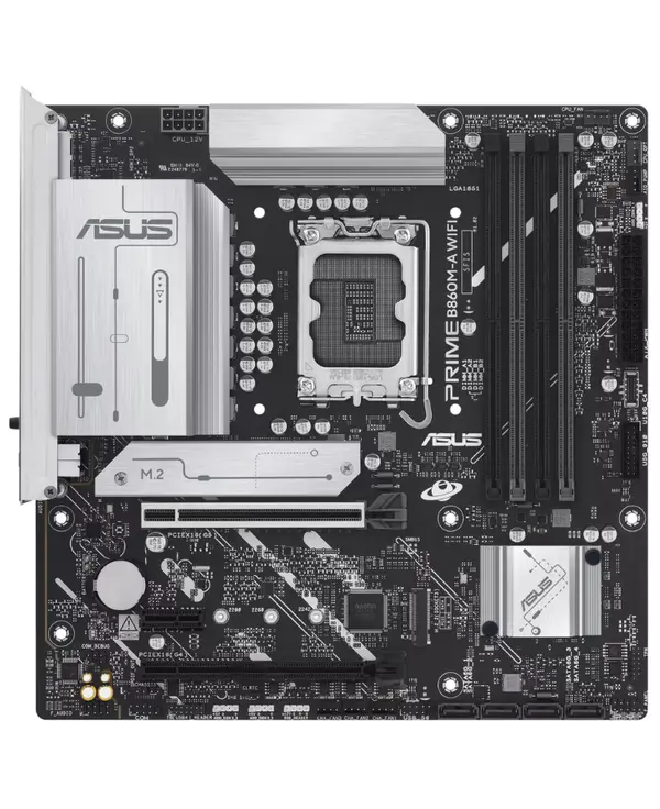 ASUS PRIME B650M-A-CSM Micro-ATX Motherboard | AMD Socket AM5, DDR5 7600MHz+ (OC), PCIe 5.0 M.2, Realtek 2.5Gb LAN & ASUS Corporate Stable Model