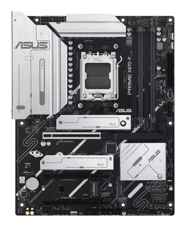 ASUS PRIME X870-P-CSM AMD AM5 ATX Motherboard | PCIe 5.0, USB4 40Gbps & 14+2+1 DrMOS Power