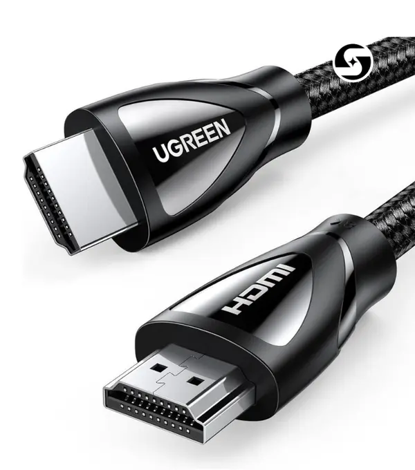 UGREEN HDMI 2.1 8K Cable Male to Male Braided - Multi Sizes (Black)