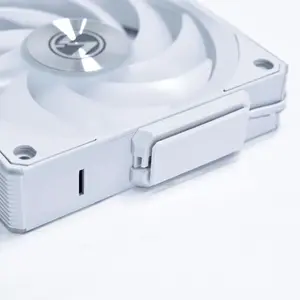 LIAN LI UNI FAN CL Wireless 120mm ARGB PWM PC Cooling Fan | Cable-Free Interlocking Daisy-Chain System, L-Wireless Sync Controller, Dual Lighting Zones & Fluid Dynamic Bearing