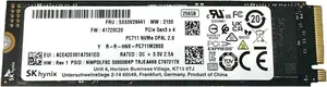 SK hynix PC711 256GB M.2 2280 PCIe Gen3 x4 NVMe Internal Solid State Drive – HFS256GDE8X831N (Lenovo OEM FRU: 5S80V26441 / TCG OPAL 2.0 SED / 128-Layer 4D TLC NAND / Dedicated LPDDR4 DRAM Cache / Read Up to 3,300 MB/s / Write Up to 2,200 MB/s)