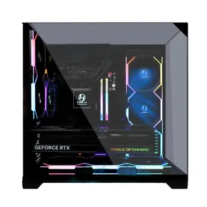 LIAN LI O11 Vision Compact | ATX Mid Tower Computer Case Back Connect Support O11VPW White/Black