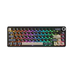 Attack Shark X66 | 60% Compact Wireless Keyboard | CNC Volume Knob | Side-Print PBT | Tri-Mode | Hot-Swap