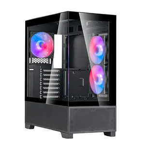 SILVERSTONE LUCID 05 ARGB | Black & White