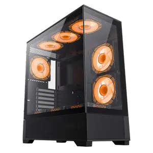 GAMEMAX Vista M ATX Black With 3 ARGB Fans