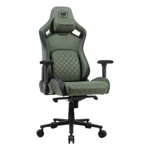 COUGAR Defensor Navy Blue | Gaming Chair | PushBack Advanced Lumbar System | 4D Folding Armrests | Magnetic Memory Foam Neck