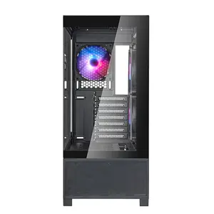 SILVERSTONE LUCID 05 ARGB | Black & White