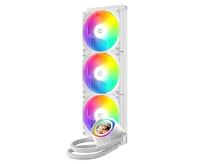 ID-Cooling FX360 LCD Black | 360mm AIO | 1.48" Full-Color LCD + ARGB Ring | Gen7 Pump | 350W TDP